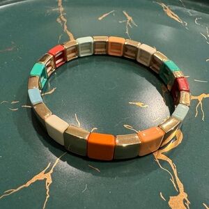Roxanne Assoulin - Rainbow Brite Bit X Bit Colorful Stretch Bracelet